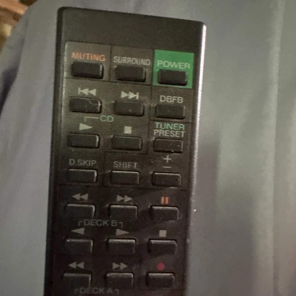 Sony RM-S103 Genuine Remote Control OEM IR Test Works Fast Shipping
